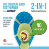 Jordan* ® | Step 1 Baby Toothbrush | 0-2 Years, Soft Bristles, BPA Free | 4 Pack