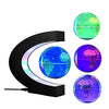 FUZADEL Multi-Color Changing Levitating Globe Floating Globes Magnetic Levitation Floating Globe of the World with Stand for Home/Office Desk Decoration Ornament (2023 magnetic globe)