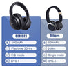 BERIBES Bluetooth Headphones Over Ear, 65H Playtime and 6 EQ Music Modes Wireless Headphones with Microphone, HiFi Stereo Foldable Lightweight Headset, Deep Bass for Home Office Cellphone PC Ect.