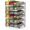 SimpleHouseware Stackable Metal Can Rack Organizer, Bronze