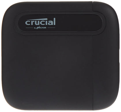 Crucial X6 4TB Portable SSD - Up to 800MB/s - PC and Mac - USB 3.2 USB-C External Solid State Drive - CT4000X6SSD9