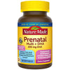 Nature Made Prenatal with Folic Acid + DHA, Prenatal Vitamin and Mineral Supplement for Daily Nutritional Support, 60 Softgels, 60 Day Supply