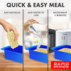 Rapid Ramen Cooker - Microwave Polypropylene Ramen in 3 Minutes - BPA Free and Dishwasher Safe - Black