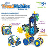 Learning Resources Gears! Gears! Gears! Treadmobiles Building Set, STEM Toys, Develops Early Engineering Skills, 108 Pieces, Ages 5+