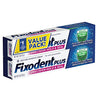 Fixodent Plus Precision Hold & Seal Denture Adhesive Cream, Breath Bacteria Guard, 2 oz, Pack of 2