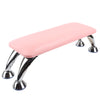 Big Arm Rest for Nails Cushion, Microfiber Leather Hand Rest for Nails Tech, Hand Rest Pillow for Nails Toenails, Detachable Nail Art Accessories Tool for Nails Tech (Pink)