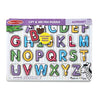 Melissa & Doug See-Inside Alphabet Wooden Peg Puzzle (26 pcs) - FSC-Certified Materials