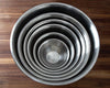 Fox Run Stainless Steel Small Mixing Bowl, 7.25 x 7.25 x 3.75 inches, Metallic