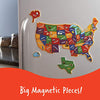 Learning Resources Magnetic US Map Puzzle - 44 Pieces, Puzzles for Kids Ages 4+, US Map for Kids Learning, Geography for Kids,Kindergartner Learning Toys