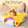 KIDS PREFERRED Disney Baby Belle Plush Stuffed Animal Snuggler Lovey Security Blanket