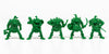 Fantasy Battles Creature Mini Action Figure Playset- Orcs Mutants 2 ? Fantasy Figures - XL 1/32nd Scale DND 5 pcs Characters Accessories RPGs and Soldiers