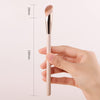 BETHY BEAUTY Bethy Beauty Angled Under Eye Concealer Brush, Finger Shape Nose Contour Makeup Brush for Liquid and Cream Blending and Diffusing,Small Foundation Brush Cosmtic Tool Smooth Canvas