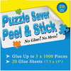 Preserve 3 X 1000 Piece Puzzle Glue Sheets, 20 Sheets Puzzle Saver, Puzzle Glue and Frame, No Mess Puzzle Saver Kit for Large Puzzles, Puzzle Glue Sheets to Preserve Your Finished Puzzle for Adults