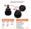 Rc Metal Steel 54T 32P Spur Gear with 15T/17T/19T Pinions Gear Sets Replace 3956 for Traxxas Slash 4x4 4WD/2WD/VXL Rally/Stampede 4x4 VXL/Summit/E-REVO/T-Maxx/Rustler 4X4 VXL