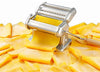 Imperia Pasta Maker Machine - Heavy Duty Steel Construction w Easy Lock Dial and Wood Grip Handle- Model 150 Made in Italy