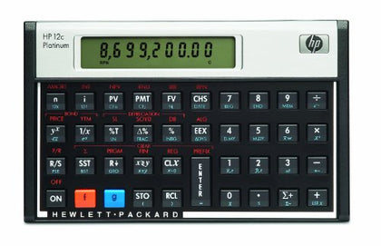 HP CALCULATRICE FINANCIÄRE HP 12C Platinum