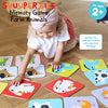 Banana Panda Suuuper Size Memory Game - Farm Animals - Classic Toddler Game Includes 24 Extra-Large Cards - Play Matching Games or Use as Flashcards, for Toddlers and Little Kids Ages 2-4 Years