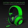 Razer Kraken Gaming Headset: Lightweight Aluminum Frame, Retractable Noise Isolating Microphone, For PC, PS4, PS5, Switch, Xbox One, Xbox Series X & S, Mobile, 3.5 mm Audio Jack - Green