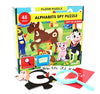 I Spy Alphabet Puzzle with Flashcards and Magnifying Glass 2ft x 3ft -Large 48 Piece Farm Animals Jigsaw Floor Puzzles for Kids Ages 3-5 - Preschool ABC Puzzle for Toddlers- Puzzle with Letters