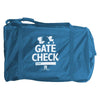 J.L. Childress Gate Check Bag for Single & Double Strollers - Stroller Bag for Airplane - Large Stroller Travel Bag for Airplane - Air Travel Stroller Bag - Blue