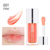 WFWJ Hydrating Lip Glow Oil,Plumping Lip Oil,Tinted Lip Balm Lip Care,Transparent Toot Lip Oil,Moisturizing Lip Gloss,Lip Plumper Gloss Make Lips Fuller and Moisturizing(#01 Pink)