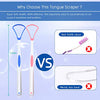 4PCS Tongue Scraper, Preminum Tongue Cleaner, Oral Health Tools