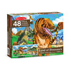 Melissa & Doug Land of Dinosaurs Floor Puzzle (48 pcs, 4 feet long)