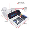 Sharp EL-1197PIII Heavy Duty Color Printing Calculator with Clock and Calendar