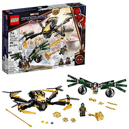 LEGO Marvel Spider-Mans Drone Duel 76195 Building Kit (198 Pieces)