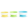 Munchkin® Stay Put Suction Bowls for Babies and Toddlers, 3 Pack, Blue/Green/Yellow