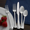 Pfaltzgraff Everyday Simplicity 53-Piece Stainless Steel Flatware Set, Service for 8