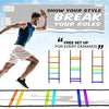 Agility Ladder - 8 rungs - Rainbow