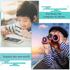 2 Pieces Kids Binoculars Shock Proof Toy Binoculars Set for Age 3-12 Years Old Boys Girls Bird Watching Educational Learning Hunting Hiking Birthday Presents