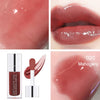 MXNSLWA Plumping Lip Oil, Long Lasting Hydrating Lip Gloss Tinted Lip Balm Non-sticky Revitalizing, Transparent Lip Care Oil for Dry Lip (MAHOGANY)