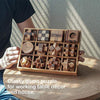 BSIRI Wooden Puzzle Box Set (12 Games) - Challenging Brain Teasers and 3D Puzzles for Adults, Interlocking Games for IQ Test, Ideal for Patio Decor and Unique Gift for Chistmas