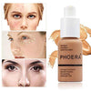 2 Pack PHOERA Foundation,Flawless Soft Matte Liquid Foundation,Durable Waterproof Oil Control Concealer Foundation Makeup.(104 Buff Beige)