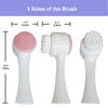 9-in-1 Face Scrubber Face Cleaning Brushes Super Soft Silicone Face Cleanser Brush and Facial Cleansing Massager Brush Face Cleansing Brush Set