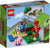 LEGO Minecraft The Creeper Ambush Building Toy 21177, Pretend Play Zombie Battle, Gift for Kids, Boys and Girls Age 7+ Years Old, Ore Mining and Animal Care with Steve, Baby Pig & Chicken Minifigures