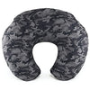 The Peanutshell Black Camo Nursing Pillow for Breastfeeding | Pillow & Nursing Pillow Cover for Baby Boys