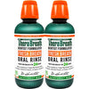 TheraBreath Fresh Breath Mouthwash, Rainforest Mint, Alcohol-Free, 16 Fl Oz (2-Pack)