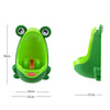 Foryee Cute Frog Potty Training Urinal for Boys with Funny Aiming Target - Blackish Green