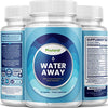 Diuretic Water Pills for Water Retention - Water Away Diuretic Pills for Bloating Relief for Women and Men - Green Tea Leaf Extract Cranberry Fruit Powder and Dandelion 4:1 Extract for Water Retention