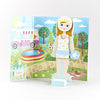 Floss & Rock Magnetic Dress Up Wooden Doll (Elsie)