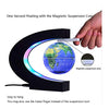 FUZADEL Multi-Color Changing Levitating Globe Floating Globes Magnetic Levitation Floating Globe of the World with Stand for Home/Office Desk Decoration Ornament (2023 magnetic globe)