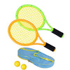 Tennis Racket Set for Children,1Pair Plastic Racquet with Bag and 2 Tennis Ball for Children Tennis Racquets Gift Set Outdoor Indoor Sports Tennis Game for Toddler Children Over 2 Year