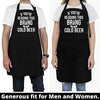 NewEleven Christmas Gift For Men, Dad, Husband, Him - Aprons For Men With Pockets - Funny Gifts For Men, Dad, Husband, Boyfriend, Him, Brother, Uncle - Grill Cooking BBQ Kitchen Chef Apron