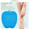 Love, Lori Foot Scrubber for Use in Shower - Foot Cleaner & Shower Foot Massager Foot Care for Men & Women to Soothe Achy Feet - Non Slip Suction (Blue) - Shower Accessories