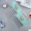 2 Pack Eyeshadow Makeup Palette Organizer, 7 Section Palette Holder Makeup Storage Organizer Christmas Gifts for Women (S+M)