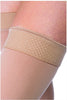 JOBST Relief 20-30 mmHg Compression Socks, Thigh High with Silicone Band, Beige, Large