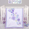 Sammy & Lou Butterfly Meadow 4 Piece Crib Bedding Set